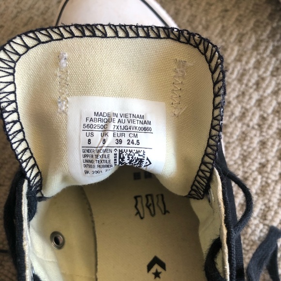 Converse Chuck Taylor All Star ‘lift’ (platform) sneaker - Picture 4 of 5